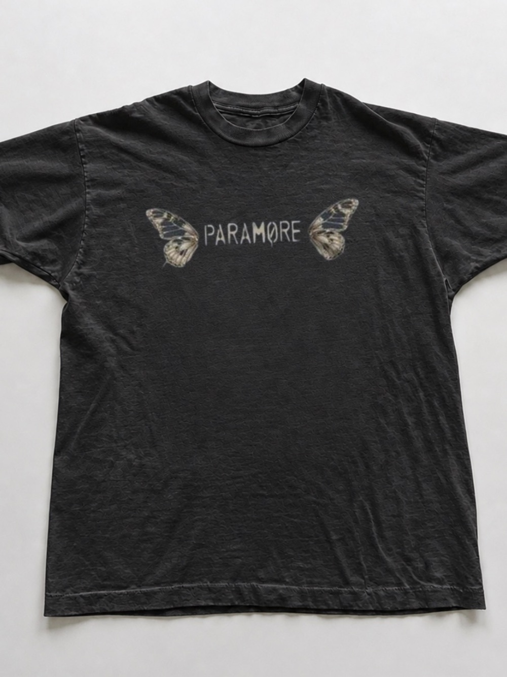 Gildan Black Paramore Butterfly Graphic Tee